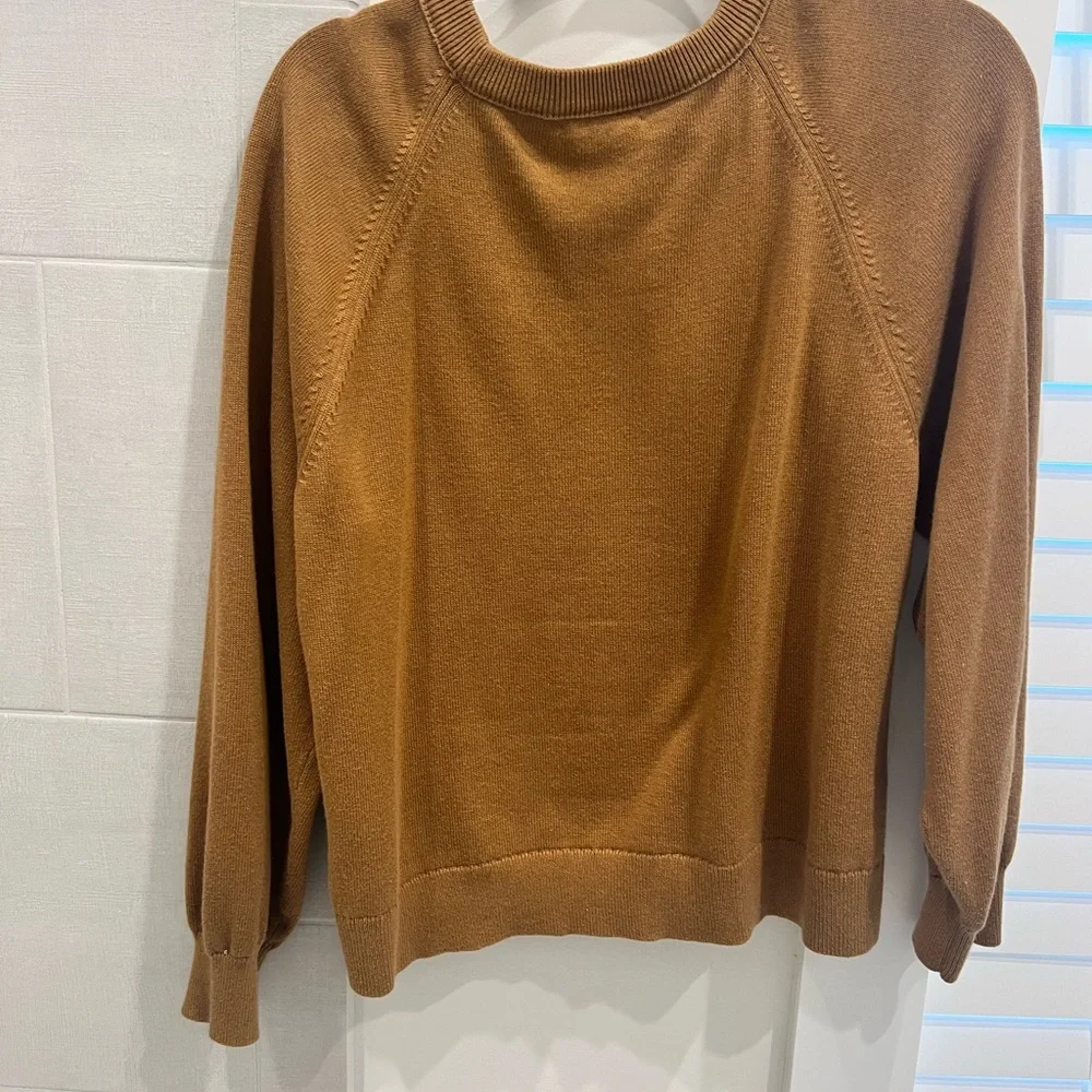 J Crew Cotton Cashmere Pullover Sweater - Picture 5 of 7